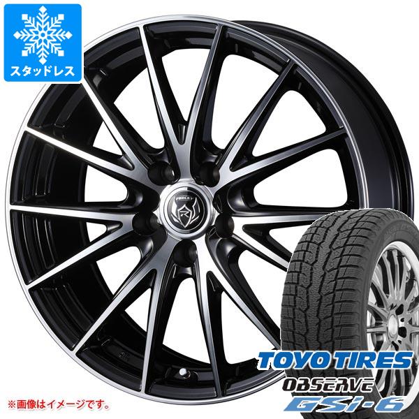 【タイヤ交換対象】トヨタ クラウン スポーツ 36系用 スタッドレス トーヨー オブザーブ GSi-6 235/60R18 107Q XL ライツレー VS タイヤホイール4本セット|タイヤマックス