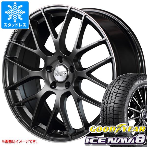 【タイヤ交換対象】スタッドレスタイヤ グッドイヤー アイスナビ8 245/45R18 100Q XL & MID エクスクルーシブ 028F 8.0-18 タイヤホイール4本セット245/45-18 GOODYEAR ICE NAVI 8|タイヤマックス