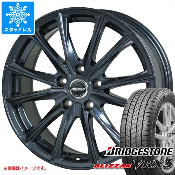 【タイヤ交換対象】スタッドレスタイヤ ブリヂストン ブリザック VRX3 155/65R14 75Q ＆ ヴァーレン W05 4.5-14 タイヤホイール4本セット155/65-14 BRIDGESTONE BLIZZAK VRX3｜タイヤマックス