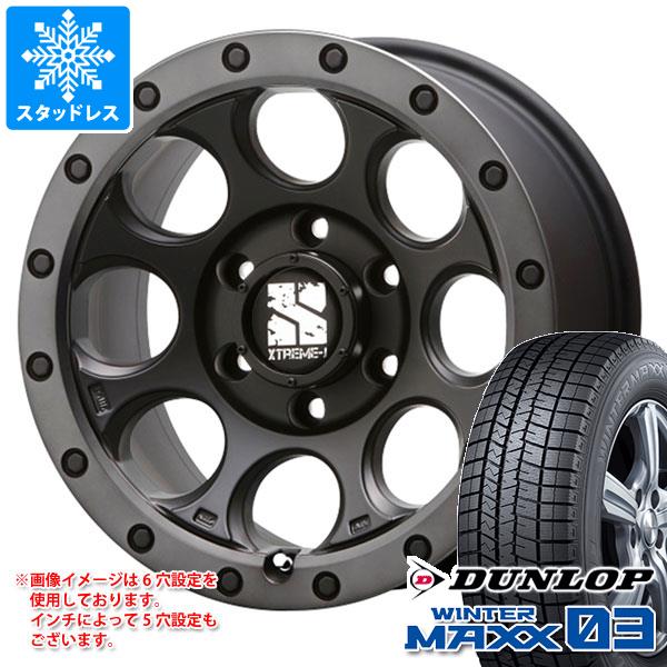 【タイヤ交換対象】RAV4 50系用 スタッドレス ダンロップ ウインターマックス03 WM03 235/60R18 107Q XL MLJ エクストリームJ XJ03 タイヤホイール4本セット｜タイヤマックス 128,600円