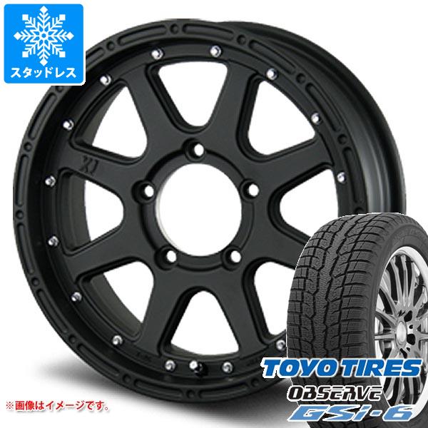 【タイヤ交換対象】ジムニー JB64W用 スタッドレス トーヨー オブザーブ GSi-6 215/70R16 100Q MLJ エクストリームJ タイヤホイール4本セット｜タイヤマックス