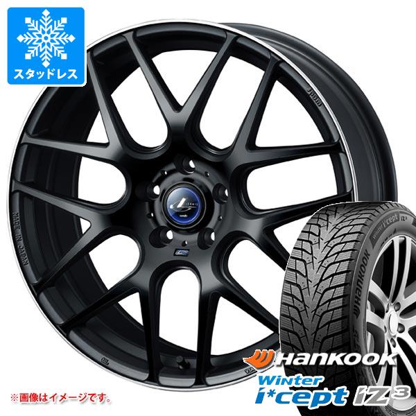【タイヤ交換対象】スタッドレスタイヤ ハンコック ウィンターアイセプト iZ3 W636 215/50R17 95H XL ＆ レオニス ナヴィア 06 7.0-17 タイヤホイール4本セット215/50-17 HANKOOK Winter i cept iZ3 W636
