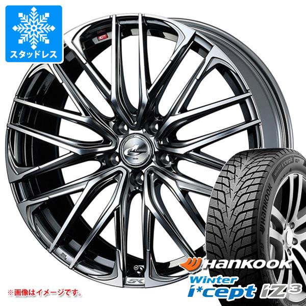 【タイヤ交換対象】スタッドレスタイヤ ハンコック ウィンターアイセプト iZ3 X for SUV W636A 225/55R19 103T XL & レオニス SK 8.0-19 タイヤホイール4本セット225/55-19 HANKOOK Winter i cept iZ3 X for SUV W636A|タイヤマックス