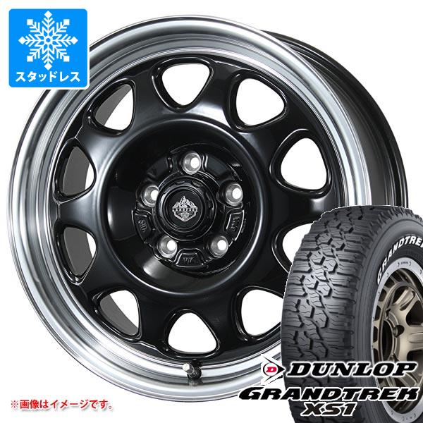 【タイヤ交換対象】スタッドレスタイヤ ダンロップ グラントレック XS1 215/70R16 100/97N ホワイトレター & ランドフット SWZ 7.0-16 タイヤホイール4本セット215/70-16 DUNLOP GRANDTREK XS1|タイヤマックス