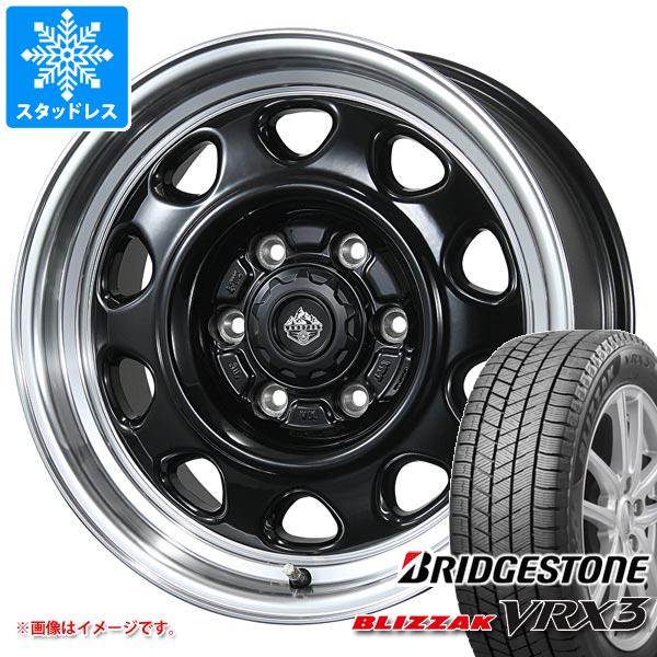 【タイヤ交換対象】ランドクルーザー300用 スタッドレス ブリヂストン ブリザック VRX3 265/65R18 116Q XL ランドフット SWZ タイヤホイール4本セット