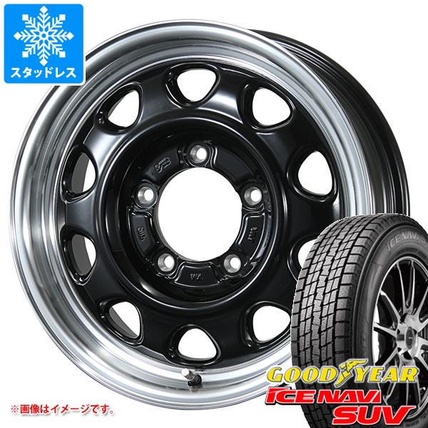 【タイヤ交換対象】5本セット スズキ ジムニーノマド JC74W用 スタッドレス グッドイヤー アイスナビ SUV 195/80R15 96Q ランドフット SWZ タイヤホイール5本セット