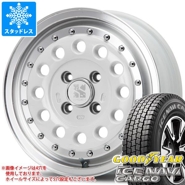 トヨタ サクシード プロボックス 160系用 スタッドレス グッドイヤー アイスナビカーゴ 155/80R14 88/86N MLJ エクストリームJ ラギッド タイヤホイール4本セット|タイヤマックス