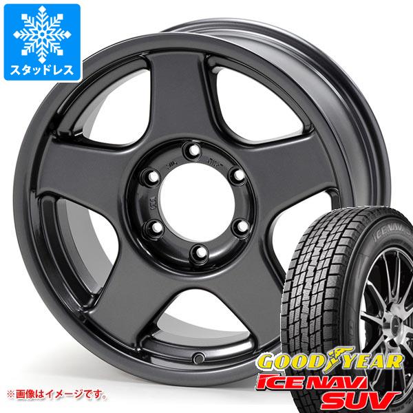 【タイヤ交換対象】ハイラックス 120系用 スタッドレス グッドイヤー アイスナビ SUV 265/60R18 110Q ブラッドレー V タイヤホイール4本セット|タイヤマックス