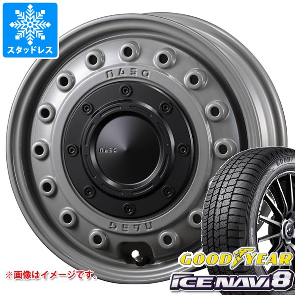 【タイヤ交換対象】スタッドレスタイヤ グッドイヤー アイスナビ8 165/55R14 72Q ＆ クリムソン ディーン コロラド 4.5-14 タイヤホイール4本セット165/55-14 GOODYEAR ICE NAVI8