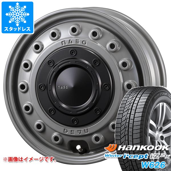 【タイヤ交換対象】スズキ ハスラー用 スタッドレス ハンコック ウィンターアイセプト iZ2エース W626 165/70R14 81T クリムソン ディーン コロラド タイヤホイール4本セット