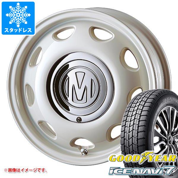 【タイヤ交換対象】アトレーワゴン S300系用 2026年製 スタッドレス グッドイヤー アイスナビ7 165/65R14 79Q クリムソン ディーン ミニ タイヤホイール4本セット|タイヤマックス