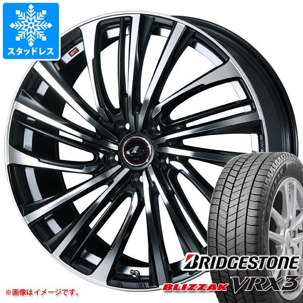 【タイヤ交換対象】スタッドレスタイヤ ブリヂストン ブリザック VRX3 225/55R19 103Q XL ＆ レオニス FS 7.5-19 タイヤホイール4本セット225/55-19 BRIDGESTONE BLIZZAK VRX3