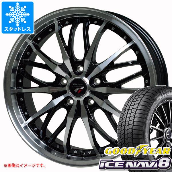 【タイヤ交換対象】スタッドレスタイヤ グッドイヤー アイスナビ8 225/50R18 95Q & プレシャス HM-3 8.0-18 タイヤホイール4本セット225/50-18 GOODYEAR ICE NAVI 8|タイヤマックス