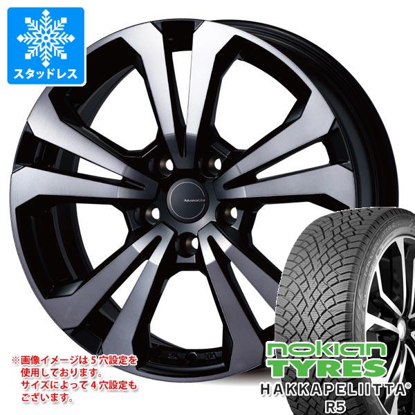 【タイヤ交換対象】マセラティ レヴァンテ MLE系用 スタッドレス ノキアン ハッカペリッタ R5 SUV 265/50R19 110R XL アドバンスライン SV-1 タイヤホイール4本セット｜タイヤマックス