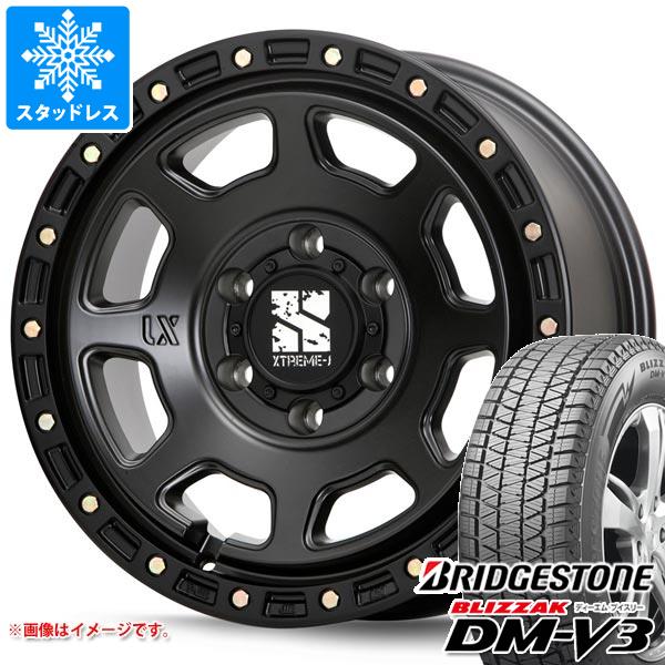 【タイヤ交換対象】ランドクルーザー プラド 150系用 スタッドレス ブリヂストン ブリザック DM-V3 265/65R17 112Q MLJ エクストリームJ XJ07 タイヤホイール4本セット｜タイヤマックス 118,550円