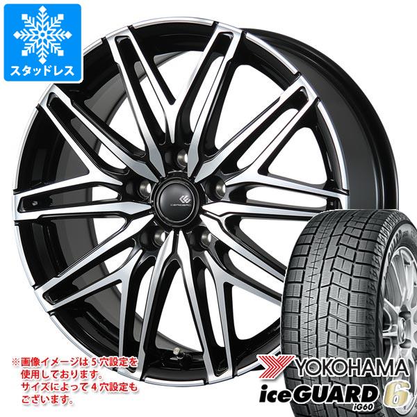 【タイヤ交換対象】スタッドレスタイヤ ヨコハマ アイスガードシックス iG60 205/50R16 87Q ＆ セレブロ WA45 6.5-16 タイヤホイール4本セット205/50-16 YOKOHAMA iceGUARD 6 iG60 79,915円