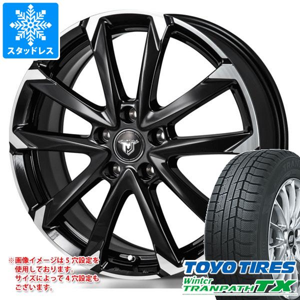 【タイヤ交換対象】スタッドレスタイヤ トーヨー ウィンタートランパス TX 215/55R17 94Q & モンツァジャパン JPスタイル MJ-V 7.0-17 タイヤホイール4本セット215/55-17 TOYO Winter TRANPATH TX|タイヤマックス
