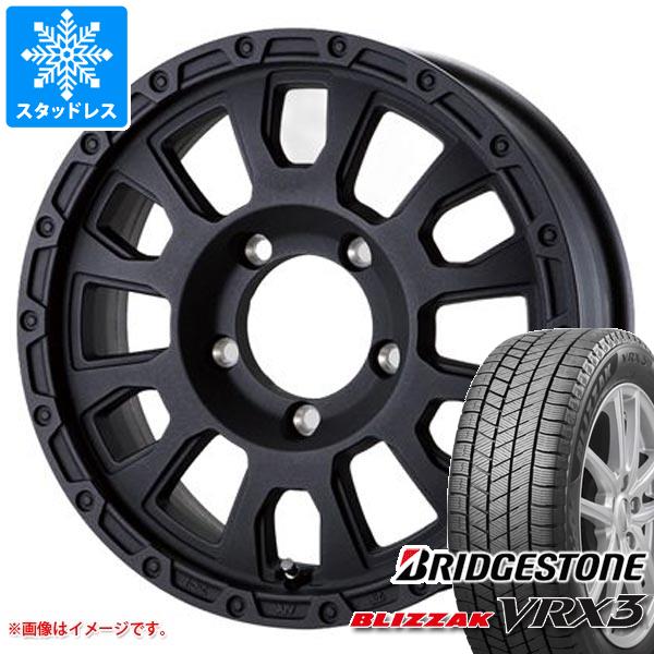 【タイヤ交換対象】5本セット スズキ ジムニーノマド JC74W用 スタッドレス ブリヂストン ブリザック VRX3 215/70R16 100Q ラ・ストラーダ アヴェンチュラ タイヤホイール5本セット