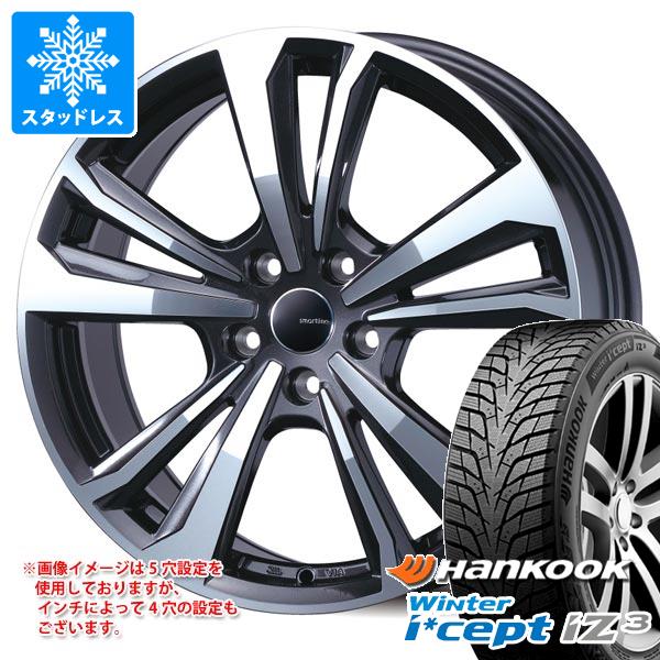 【タイヤ交換対象】BMW G45 X3用 スタッドレス ハンコック ウィンターアイセプト iZ3 X for SUV W636A 225/60R18 100H スマートライン 365 タイヤホイール4本セット