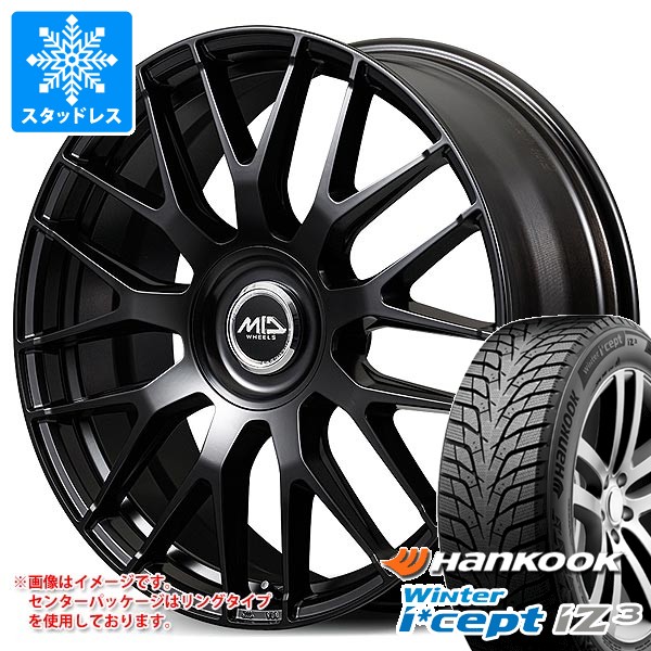 【タイヤ交換対象】トヨタ 40系アルファード用 スタッドレス ハンコック ウィンターアイセプト iZ3 X for SUV W636A 225/55R19 103T XL MID エクスクルーシブ 029M タイヤホイール4本セット