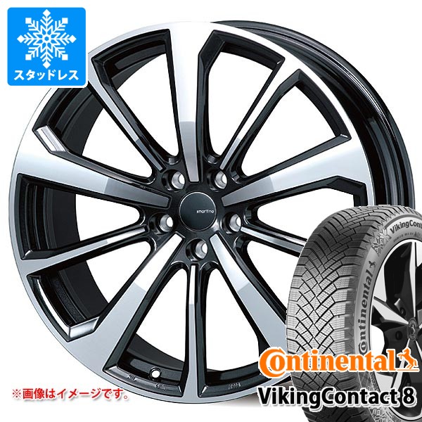 【タイヤ交換対象】メルセデスベンツ W223 Sクラス用 スタッドレス コンチネンタル バイキングコンタクト8 255/40R20 101T XL スマートライン 365n タイヤホイール4本セット