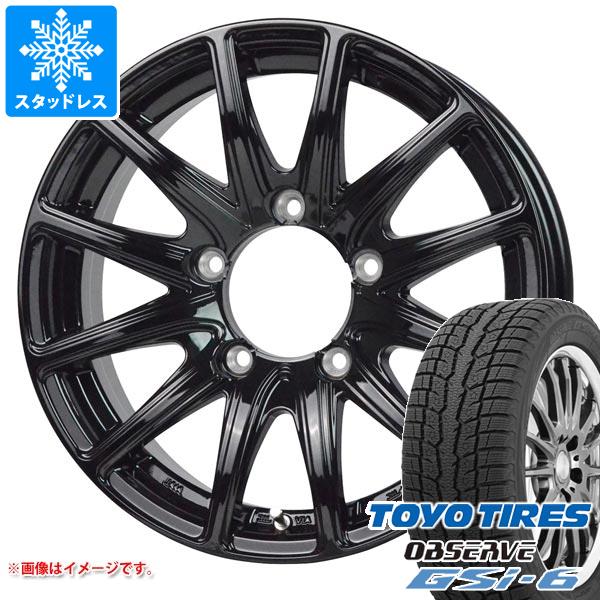 【タイヤ交換対象】ジムニー用 スタッドレス トーヨー オブザーブ GSi-6 175/80R16 91Q バイソン BN-01 タイヤホイール4本セット｜タイヤマックス 64,185円