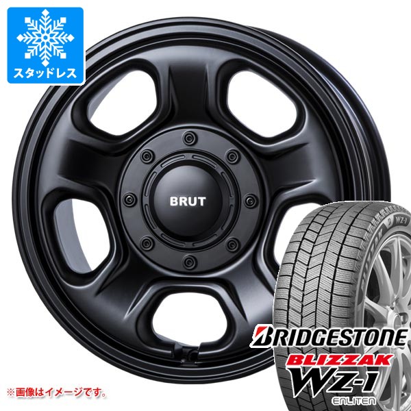 【タイヤ交換対象】ミツビシ アウトランダー GF/GG系用 スタッドレス ブリヂストン ブリザック WZ-1 215/70R16 100Q ブルート BR-33 タイヤホイール4本セット