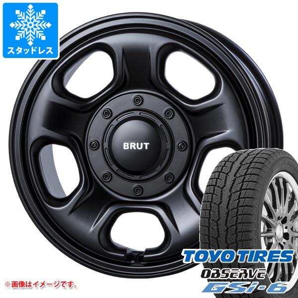 【タイヤ交換対象】T32エクストレイル用 スタッドレス トーヨー オブザーブ GSi-6 225/70R16 103Q ブルート BR-33 タイヤホイール4本セット|タイヤマックス