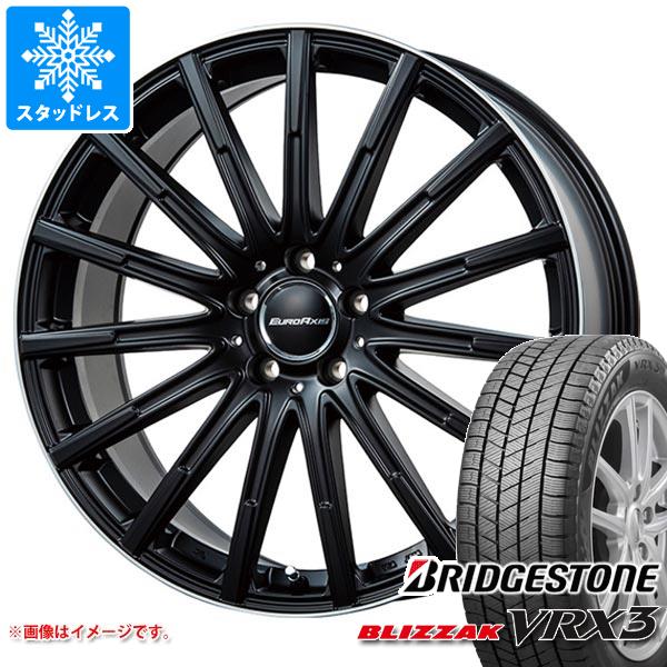 【タイヤ交換対象】メルセデスベンツ W206 Cクラス用 スタッドレス ブリヂストン ブリザック VRX3 225/50R17 94Q ユーロアクシス エアフルト タイヤホイール4本セット|タイヤマックス