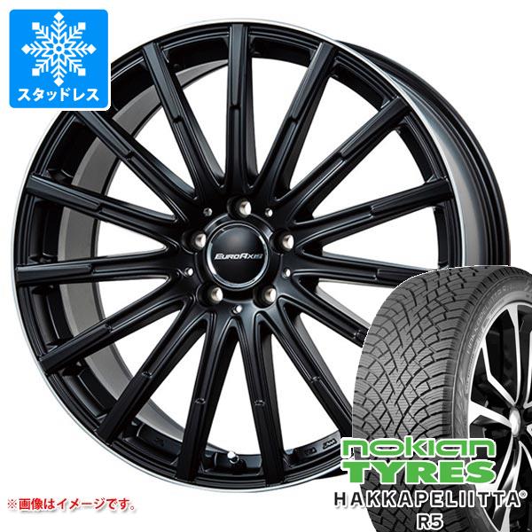 【タイヤ交換対象】メルセデスベンツ W222 Sクラス用 スタッドレス ノキアン ハッカペリッタ R5 245/45R19 102T XL ユーロアクシス エアフルト タイヤホイール4本セット｜タイヤマックス