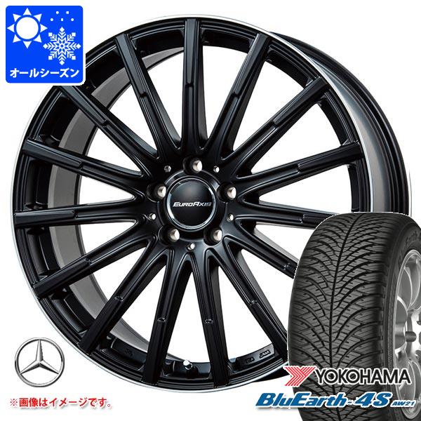 【タイヤ交換対象】メルセデスベンツ W247 Bクラス用 オールシーズンタイヤ ヨコハマ ブルーアース4S AW21 205/60R16 96H XL ユーロアクシス エアフルト タイヤホイール4本セット|タイヤマックス