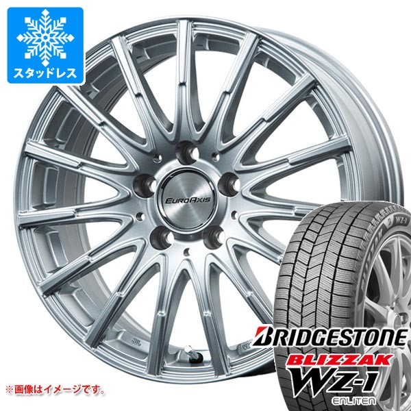 【タイヤ交換対象】メルセデスベンツ W213オールテレイン Eクラス E200d オールテレイン用 スタッドレス ブリヂストン ブリザック WZ-1 245/50R18 104Q XL 2025年10月発売サイズ ユーロアクシス エアフルト タイヤホイール4本セット