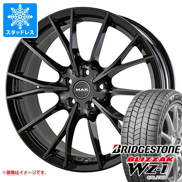 【タイヤ交換対象】BMW G20 3シリーズ用 スタッドレス ブリヂストン ブリザック WZ-1 205/60R16 96Q XL MAK ファブリック タイヤホイール4本セット