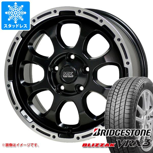 【タイヤ交換対象】ニッサン T32エクストレイル用 スタッドレス ブリヂストン ブリザック VRX3 235/65R17 108Q XL マッドクロスグレイス タイヤホイール4本セット｜タイヤマックス