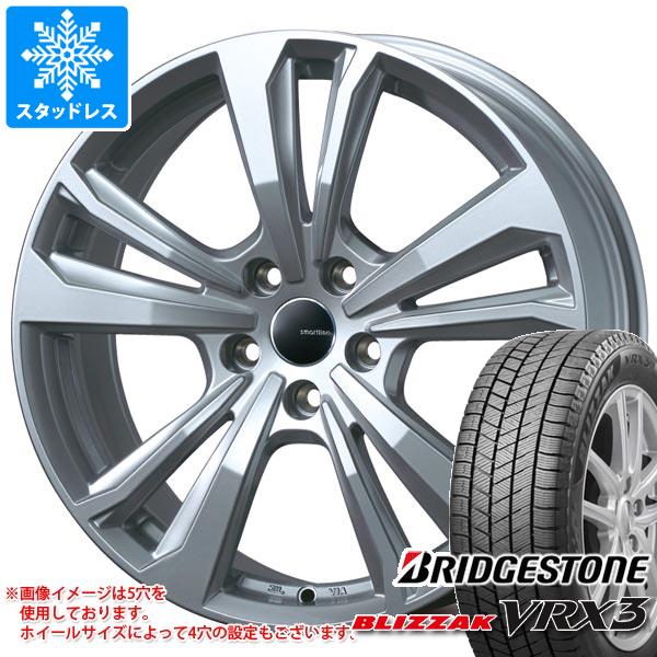 【タイヤ交換対象】ボルボ S60/V60 ZB系用 スタッドレス ブリヂストン ブリザック VRX3 235/45R18 94Q スマートライン 365 タイヤホイール4本セット