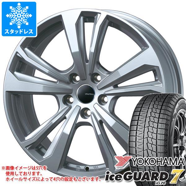 【タイヤ交換対象】VW CC用 スタッドレス ヨコハマ アイスガードセブン iG70 215/50R17 91Q スマートライン 365 タイヤホイール4本セット｜タイヤマックス