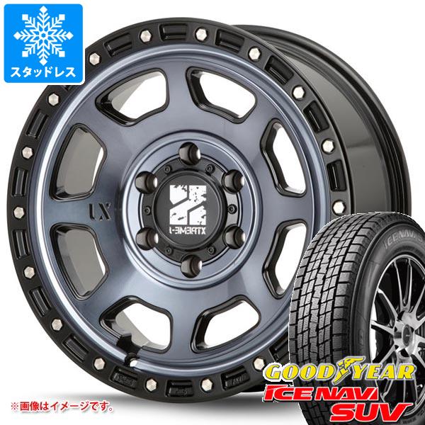 【タイヤ交換対象】5本セット FJクルーザー 10系用 スタッドレス グッドイヤー アイスナビ SUV 265/70R17 115Q MLJ エクストリームJ XJ07 タイヤホイール5本セット|タイヤマックス