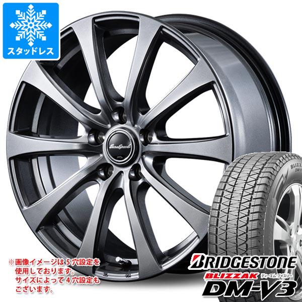 【タイヤ交換対象】スタッドレスタイヤ ブリヂストン ブリザック DM-V3 235/65R17 108Q XL ＆ MID ホイールズ G10 7.0-17 タイヤホイール4本セット235/65-17 BRIDGESTONE BLIZZAK DM-V3