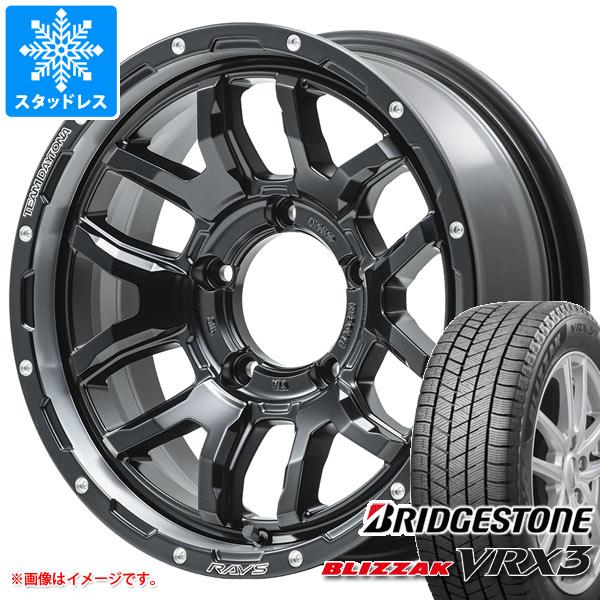 【タイヤ交換対象】ジムニーシエラ JB74W用 スタッドレス ブリヂストン ブリザック VRX3 215/70R16 100Q レイズ デイトナ F6 ブースト タイヤホイール4本セット｜タイヤマックス