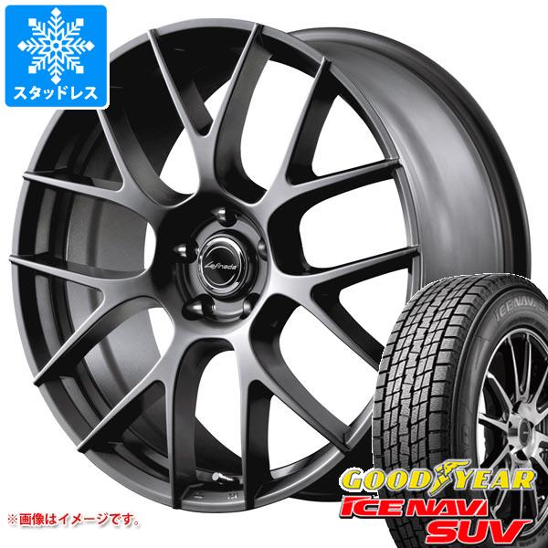【タイヤ交換対象】アルファード 40系用 スタッドレス グッドイヤー アイスナビ SUV 225/60R18 100Q レフィナーダ モーション3 タイヤホイール4本セット
