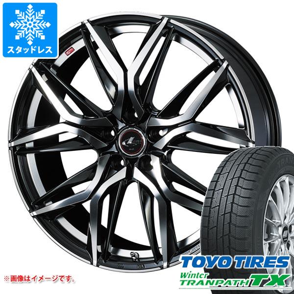 【タイヤ交換対象】スタッドレスタイヤ トーヨー ウィンタートランパス TX 185/65R15 88Q & レオニス LM タイヤホイール4本セット185/65-15 TOYO Winter TRANPATH TX|タイヤマックス