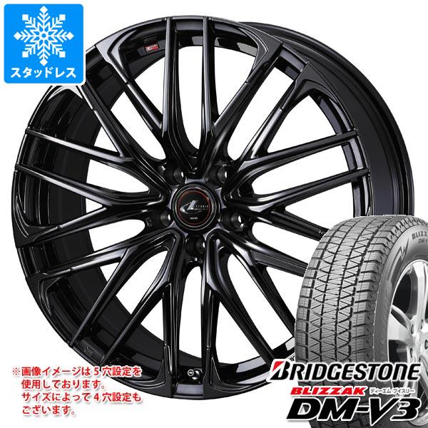 【タイヤ交換対象】スタッドレスタイヤ ブリヂストン ブリザック DM-V3 235/65R18 106Q & レオニス SK 8.0-18 タイヤホイール4本セット235/65-18 BRIDGESTONE BLIZZAK DM-V3|タイヤマックス