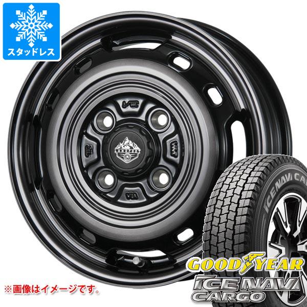 【タイヤ交換対象】NV200バネット M20用 スタッドレス グッドイヤー アイスナビカーゴ 175/80R14 99/98N (175R14 8PR相当) ランドフット XFG タイヤホイール4本セット｜タイヤマックス