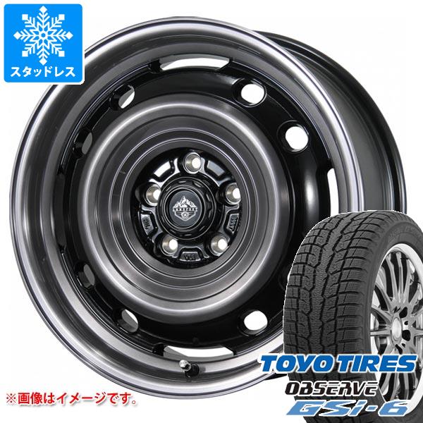 【タイヤ交換対象】ジープ ラングラー JK/JL系用 スタッドレス トーヨー オブザーブ GSi-6 265/70R17 115Q ランドフット XFG タイヤホイール4本セット|タイヤマックス