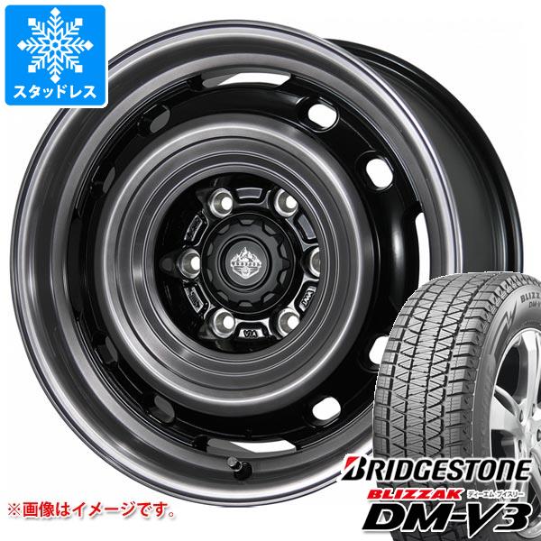 【タイヤ交換対象】ランドクルーザー プラド 150系用 スタッドレス ブリヂストン ブリザック DM-V3 265/70R17 115Q ランドフット XFG タイヤホイール4本セット