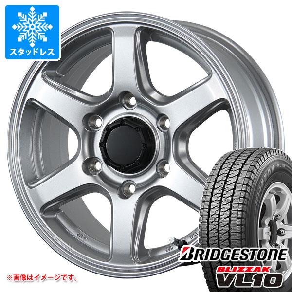 【タイヤ交換対象】NV350キャラバン E26用 スタッドレス ブリヂストン ブリザック VL10 195/80R15 107/105N エムイーエー タイヤホイール4本セット