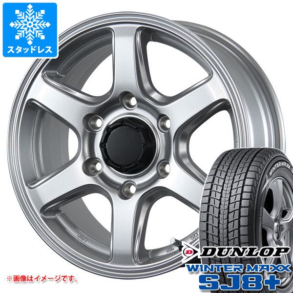 【タイヤ交換対象】5本セット トヨタ FJクルーザー 10系用 スタッドレス ダンロップ ウインターマックス SJ8 プラス 265/70R17 115Q エムイーエー タイヤホイール5本セット