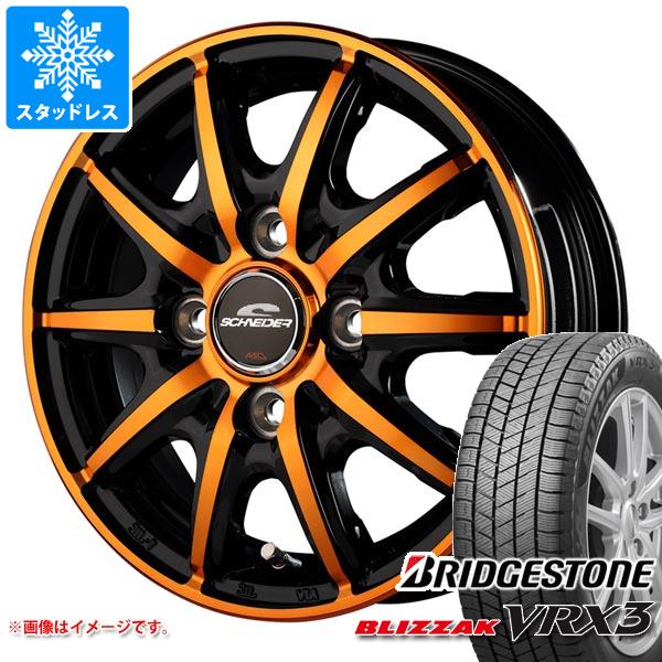 【タイヤ交換対象】スタッドレスタイヤ ブリヂストン ブリザック VRX3 155/70R12 73Q & MID ホイールズ RX10-K 3.5-12 タイヤホイール4本セット155/70-12 BRIDGESTONE BLIZZAK VRX3|タイヤマックス