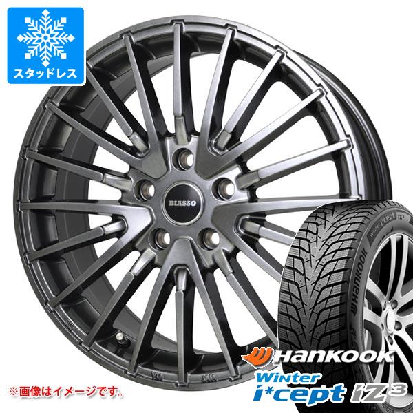 【タイヤ交換対象】MINI クロスオーバー F60用 スタッドレス ハンコック ウィンターアイセプト iZ3 W636 205/65R16 99T XL ビアッソ BI-02 タイヤホイール4本セット|タイヤマックス