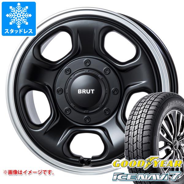 【タイヤ交換対象】ニッサン T31エクストレイル用 2026年製 スタッドレス グッドイヤー アイスナビ7 215/65R16 98Q ブルート BR-33 タイヤホイール4本セット|タイヤマックス